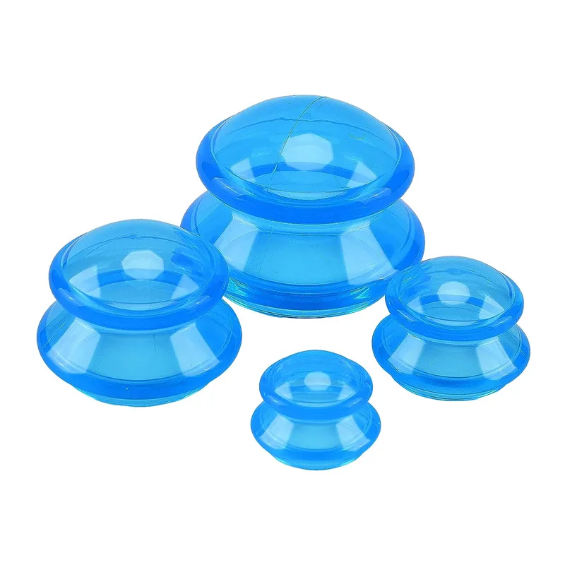 High Quality Vacuum Cupping Therapy Suction Cup Silicone Vacuum Body Massage Cups