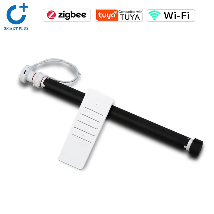 Tuya Smart ZigBee Control electric blinds Motorized Roller Tubular Curtain Motor
