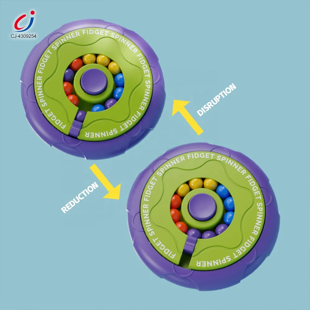 Chengji juguetes gyroscope fidget spinner children rotate maze stress relieve games puzzle fingertip gyroscope