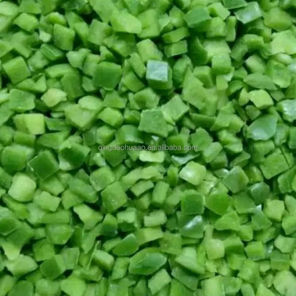 Seasonal Vegetables IQF Frozen Bell Pepper/capsicum Dice/Strip