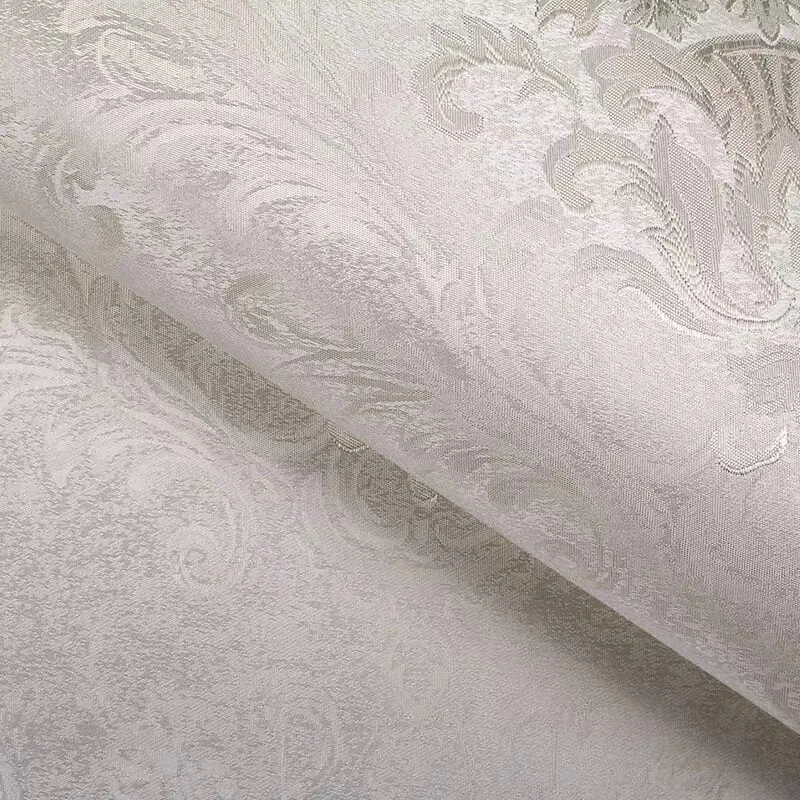 Modern hot European bedroom wall covering high-grade living room wall fabric jacquard TV background wallpaper