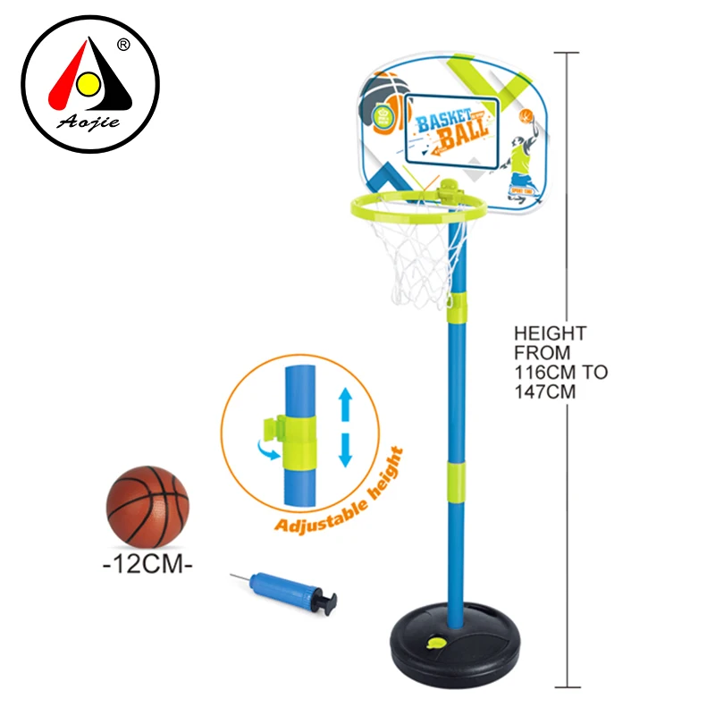 
ICTI factory high quality basketball stand play set sport toys for kids 