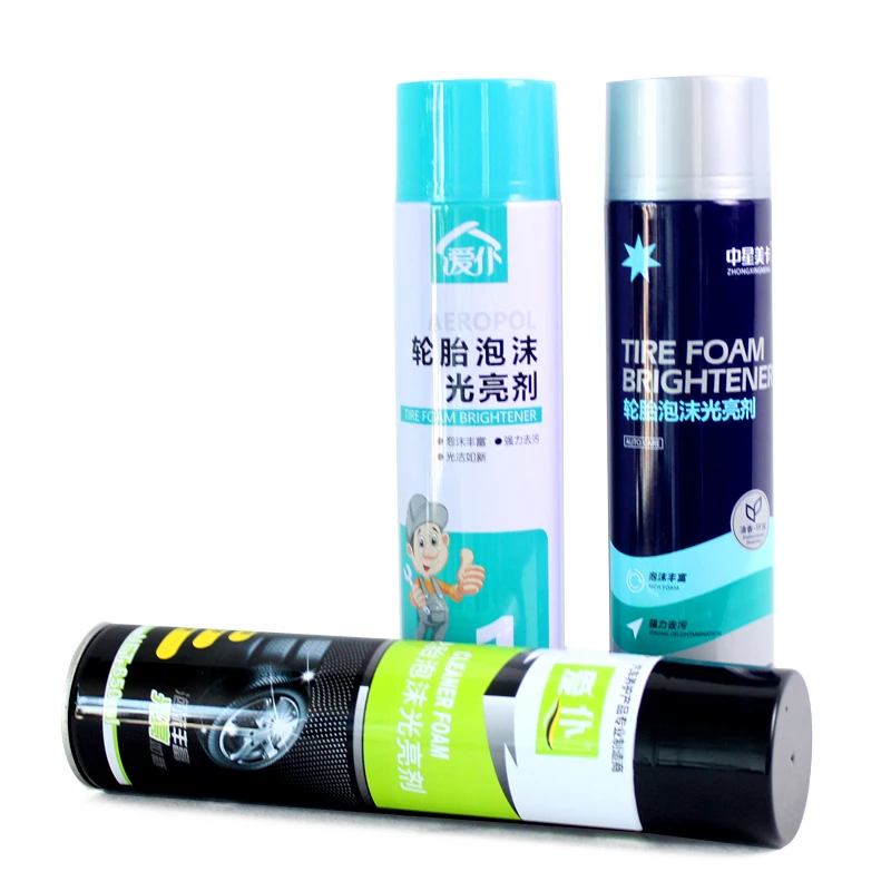 Customized Car Care Product Tire Foam Cleaner