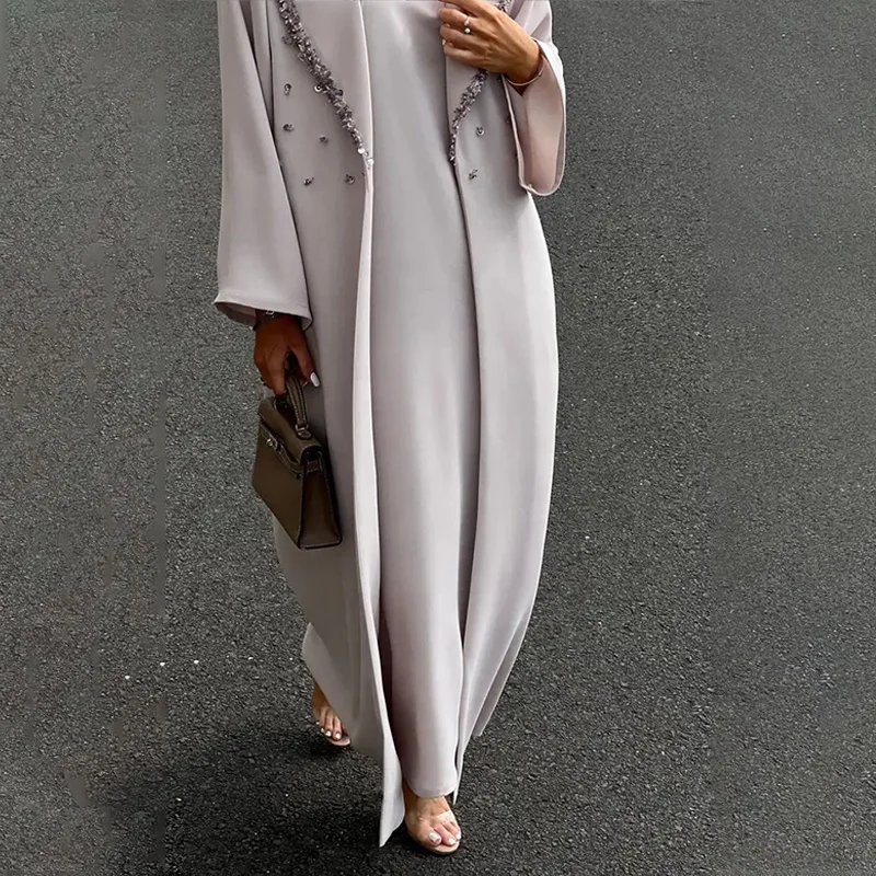 OEM Hot Selling Muslim Dress Prayer Abaya Dubai Customized Traditional Islamic Clothing Abaya Women Muslim Dress Custom Adults