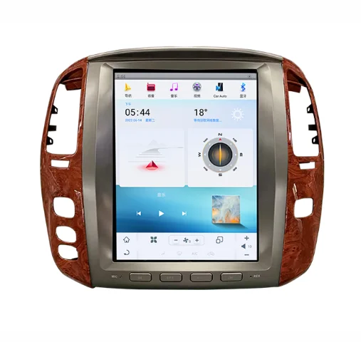 Car Android Audio Screen For Lexus LX470 Or Toyota Land Curiser 2004-2006 Car DVD Player With Wfit