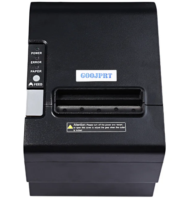 OWNFOLK 80mm Thermal Receipt Printer Automatic cutter Restaurant Kitchen POS Printer USB+Ethernet printer Serial port