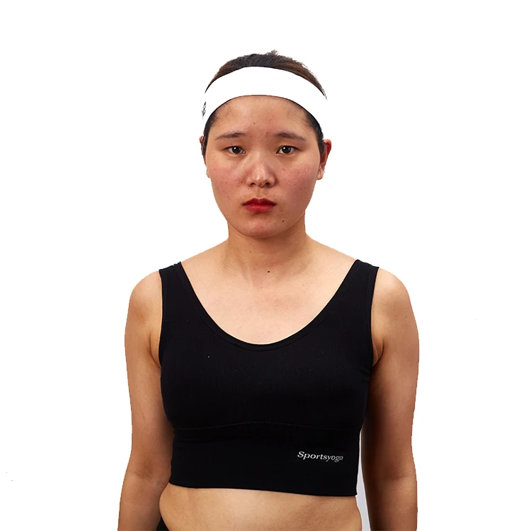 High Quality Non-Slip Colour Adjustable Soft Sport Headband For Men