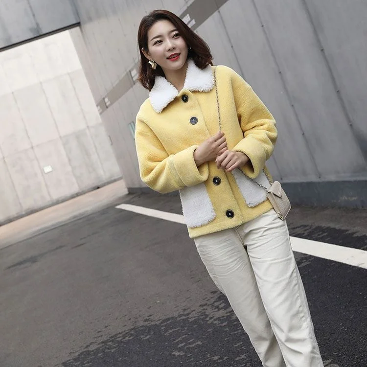 
Factory Direct Wholesale long coat wool women coats wool beige alpaca wool coat 