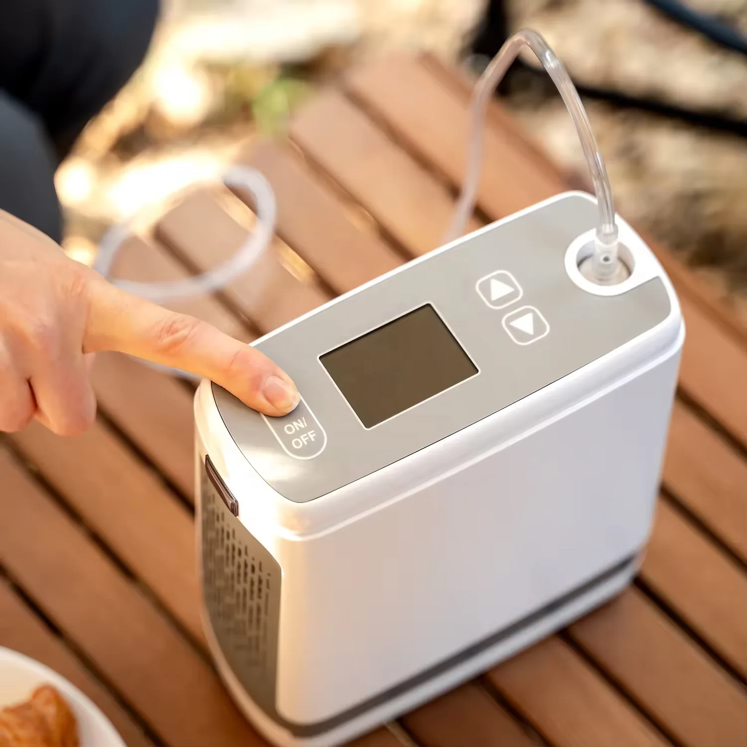 Portable Concentrator Oxygen Pulse Flow Rechargeable 5L
