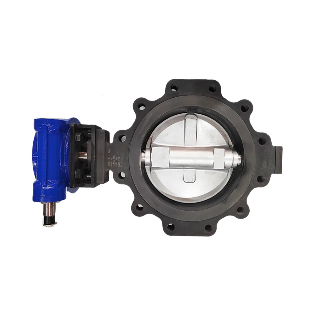 Water Double Eccentric butterfly valve worm gear butt welding insulation High Quality Customized Butterfly Valve Manufacturer