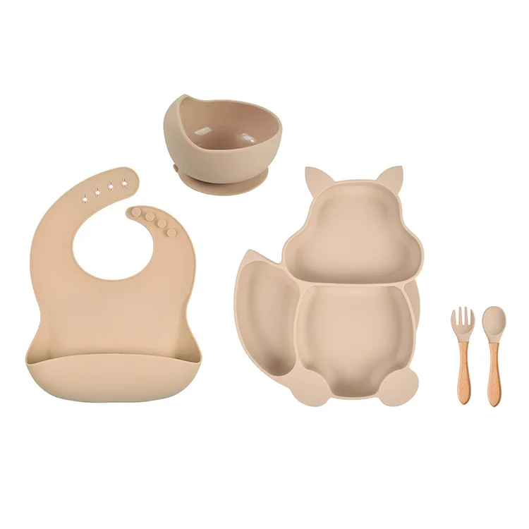 
Non-toxic Free sample Wholesale Baby Silicone Bibs - Toddler Bibs - BPA Free Baby Bib With with Food Catcher 