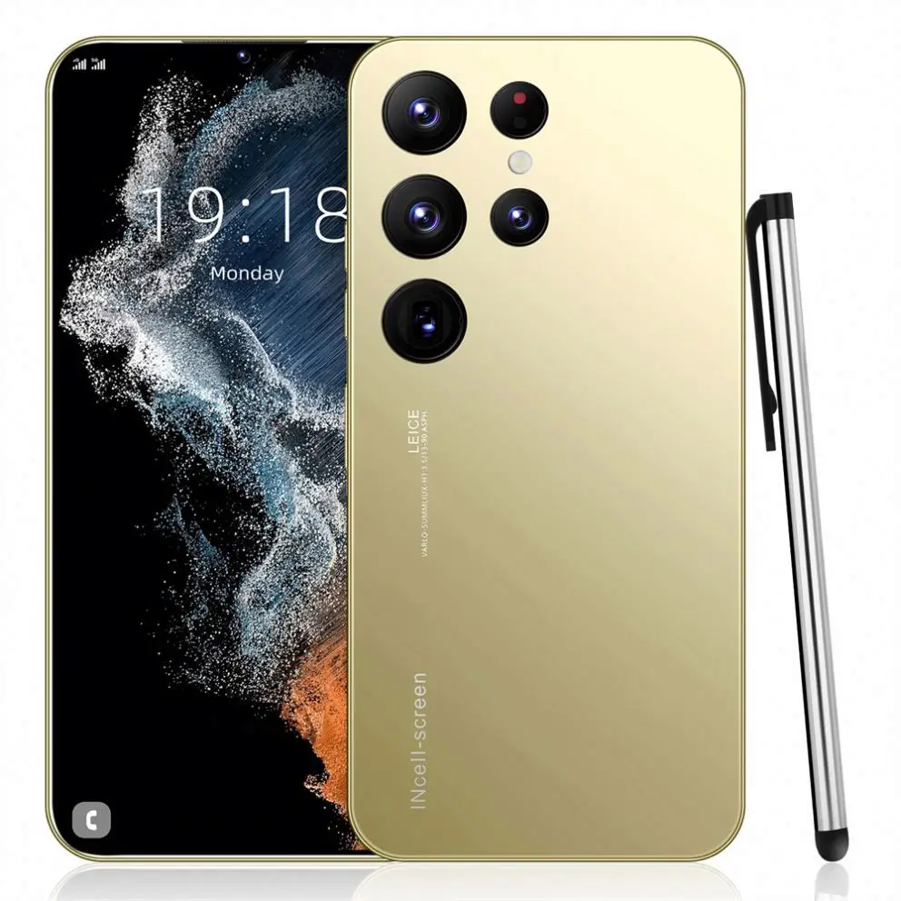 2023 Hot Sale Global 5G S23 U Itra 7.3 inch HD Big Screen 16GB+1TB Cellphone Real 4G LTE/CDMA Network Android Mobile Phones
