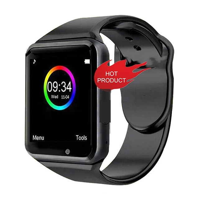 fitness relogio Smart watch free shipping A1 with 4g sim camera Touchscreen Wearable For Android Kids gps phone pk dz smartwatch