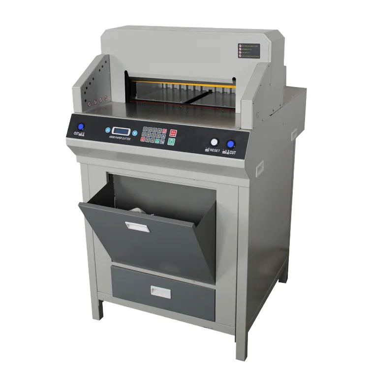 4660HD Digital Program Control Guillotine Paper Cutter Trimmer Electric Power Source