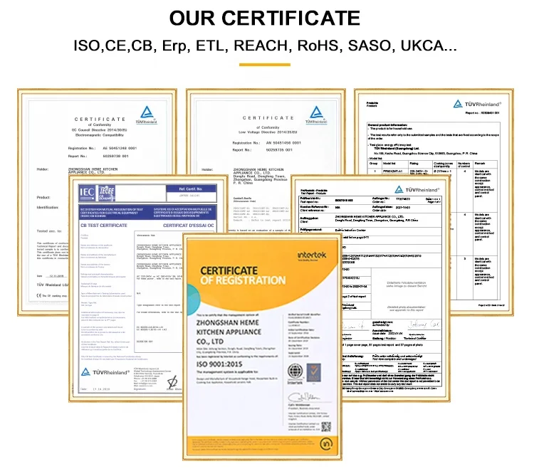 CE and CB Certificate Built In Electric Hob 4 Burner Induction Stove For Home Appliances
