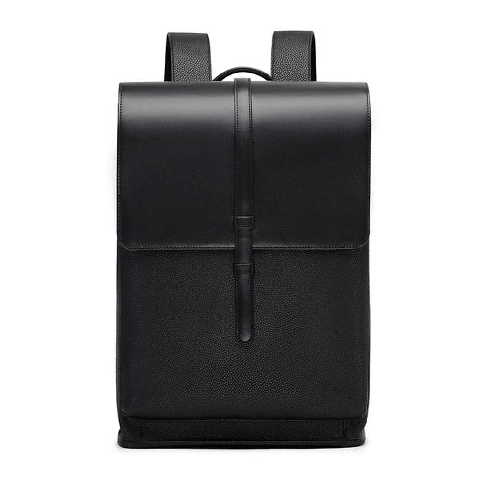 Индивидуальный брендовый мужской вместительный деловой Повседневный стильный женский уличный современный кожаный дорожный рюкзак для ноутбука