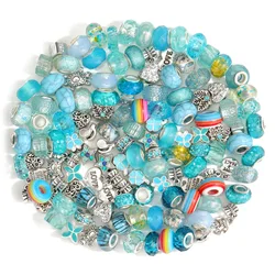 160PCS Acrylic Beads Bracelet Set with Diamond Loose Spacer Crystal Beads for Jewelry Making DIY Jewelry Craft kits Heishi Beads