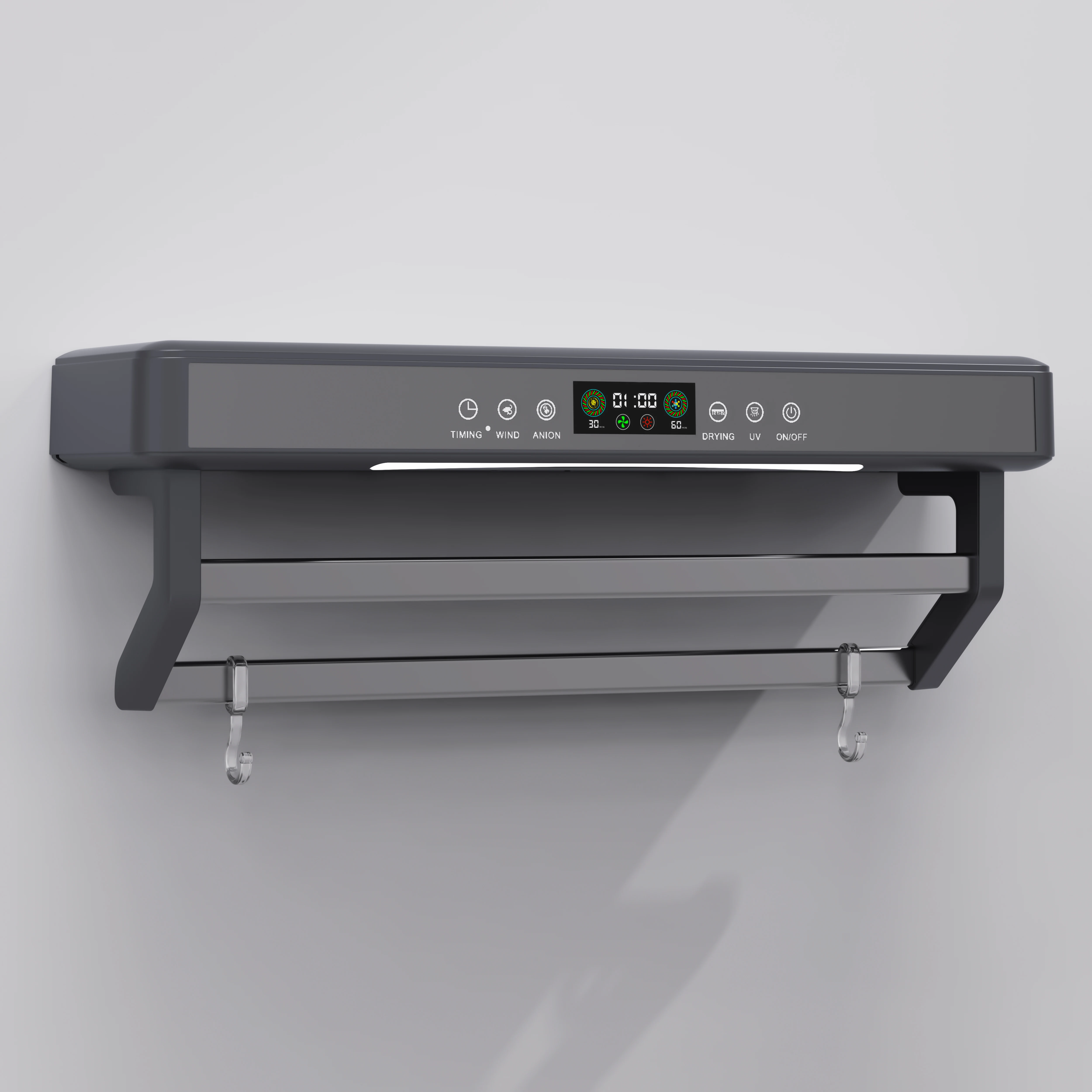 Weshcan Direct Sale Smart Towel Dryer Rack Towel Warmer Dryer Racks Electric Towel Radiators