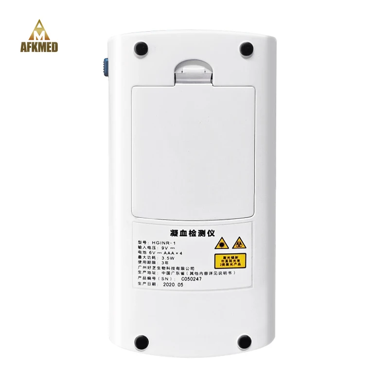 Rapid Test Coagulation Machine Touchscreen Interface Automated handheld portable Blood Coagulation Analyzer