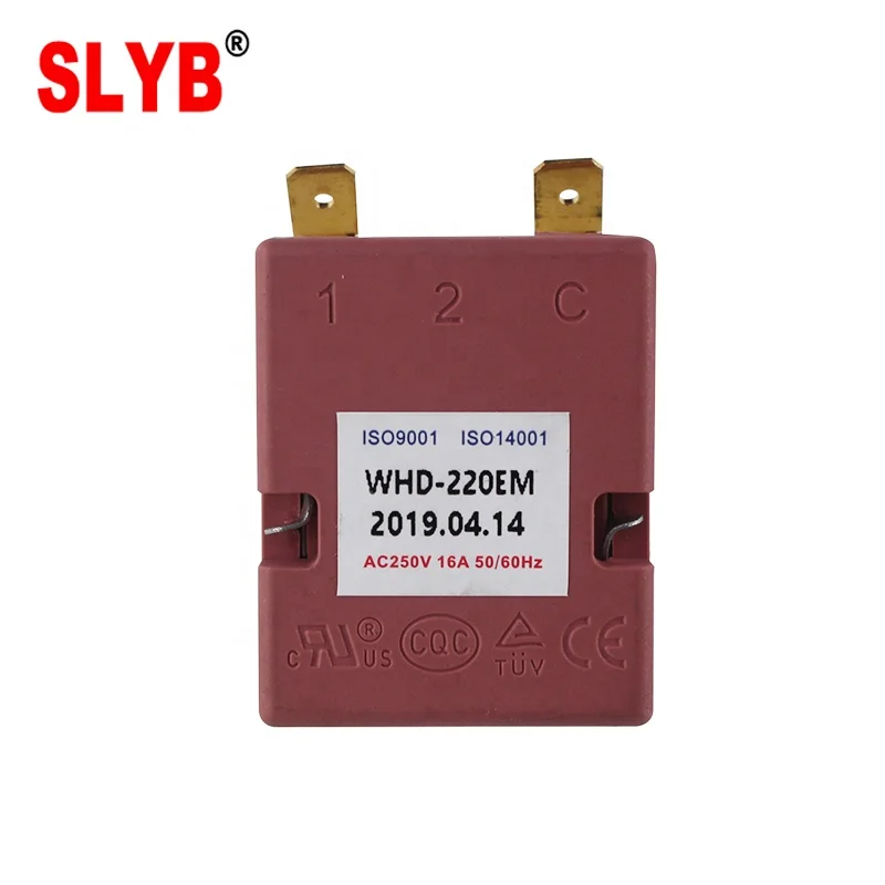 Egg Incubator Gas Geyser Oven Knob Iron Ceramic AC Heating Capillary Manual Reset Thermostat WHD-220EM 220Deg for Incubator