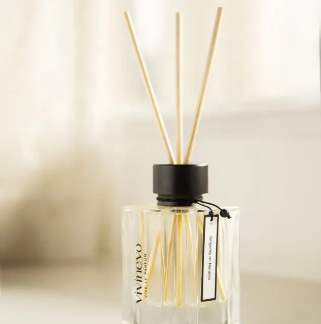 Lonkoom reed diffuser home fragrance and car perfume diffuser 100ml