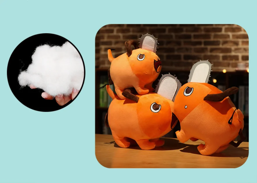 Pochita chainsaw man demon Pochita surrounding plush toy doll