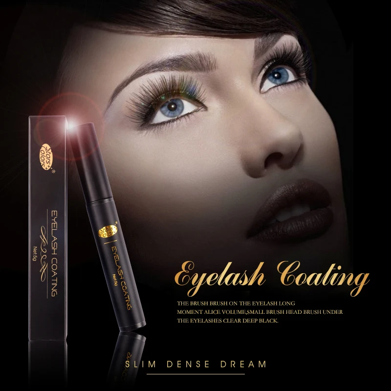 Starscolors Eyelash Extension Protective Black Tube Lash Coating Sealant Sealer with Brushes