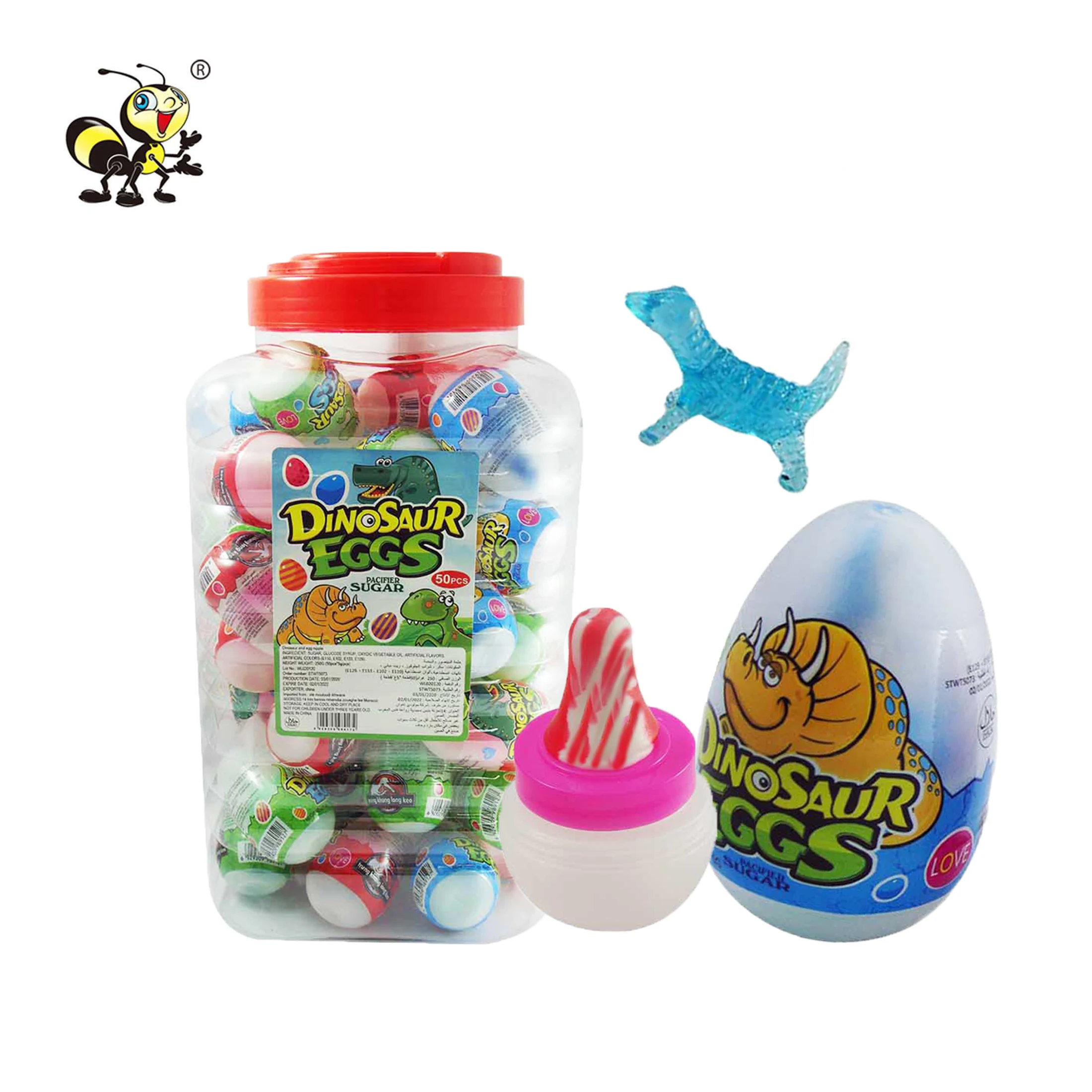 New Easter Gift dinosaur hard candy Surprise Egg Toy
