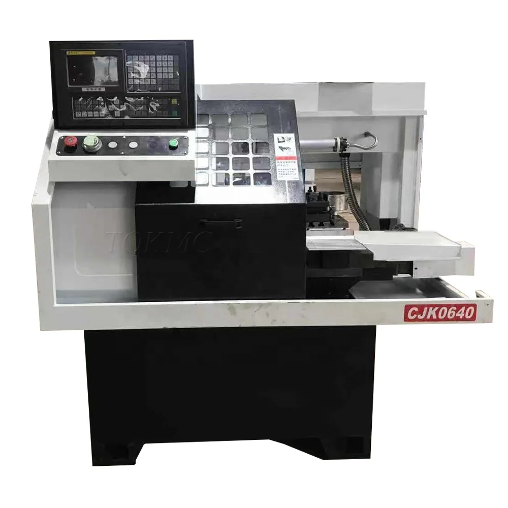 cheap  mini cnc lathe machine CJK0640