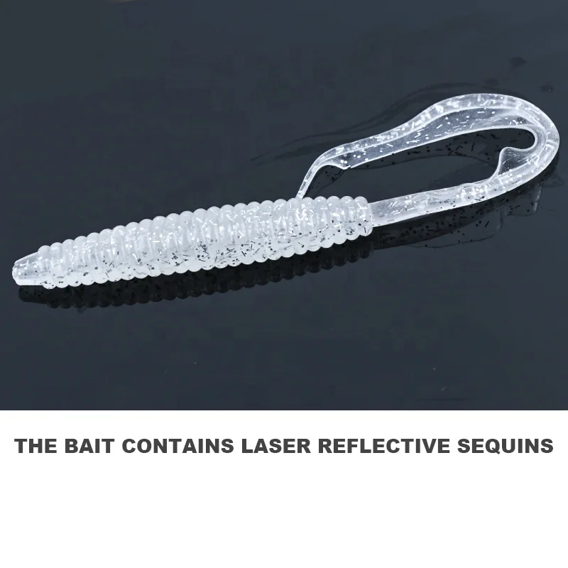 Soft Lures Bass Soft Fishing Bait With Coiled Tail Artificial Lure Baitsoft 2g 7g Single Curly Softlure