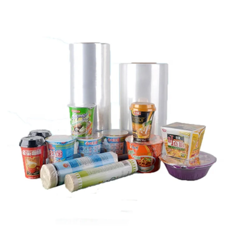 Single wound cross-linked pof heat shrink plastic film roll