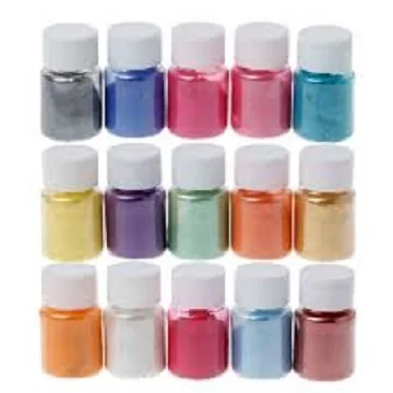 
Silver White Pearlescent Pigment Natural Mica Based Powder Colored Pigment for Pearl Effect Decorative Automotive Paint 