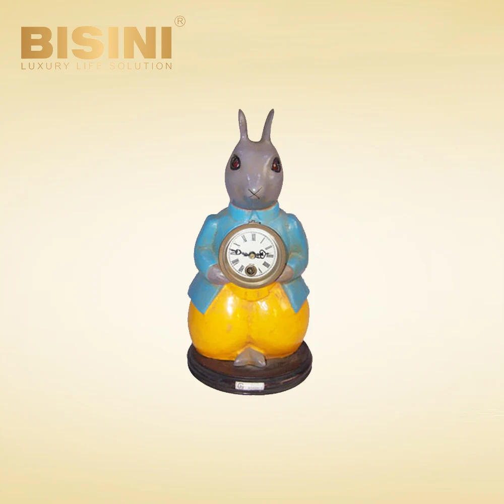 Creative personality classical desk clock Military police table clock small ornaments