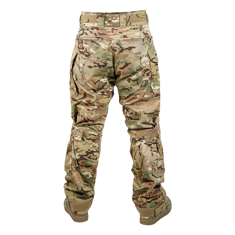 SPARK TAC Men G3 Hunting Tactical Trousers Camouflage Pants Water Proof Tactical Pants with Knee Pads