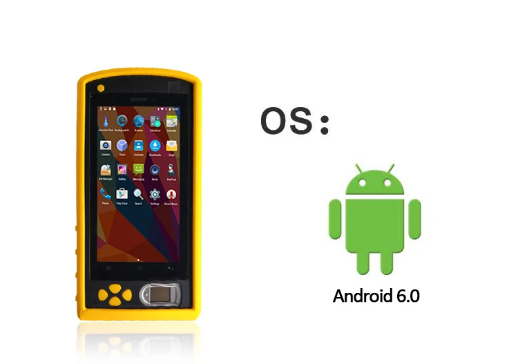 
FP05 Huifan Tech HFSecurity Free SDK Android 4G 3G GPRS Mobile Fingerprint Biometric Time Attendance 