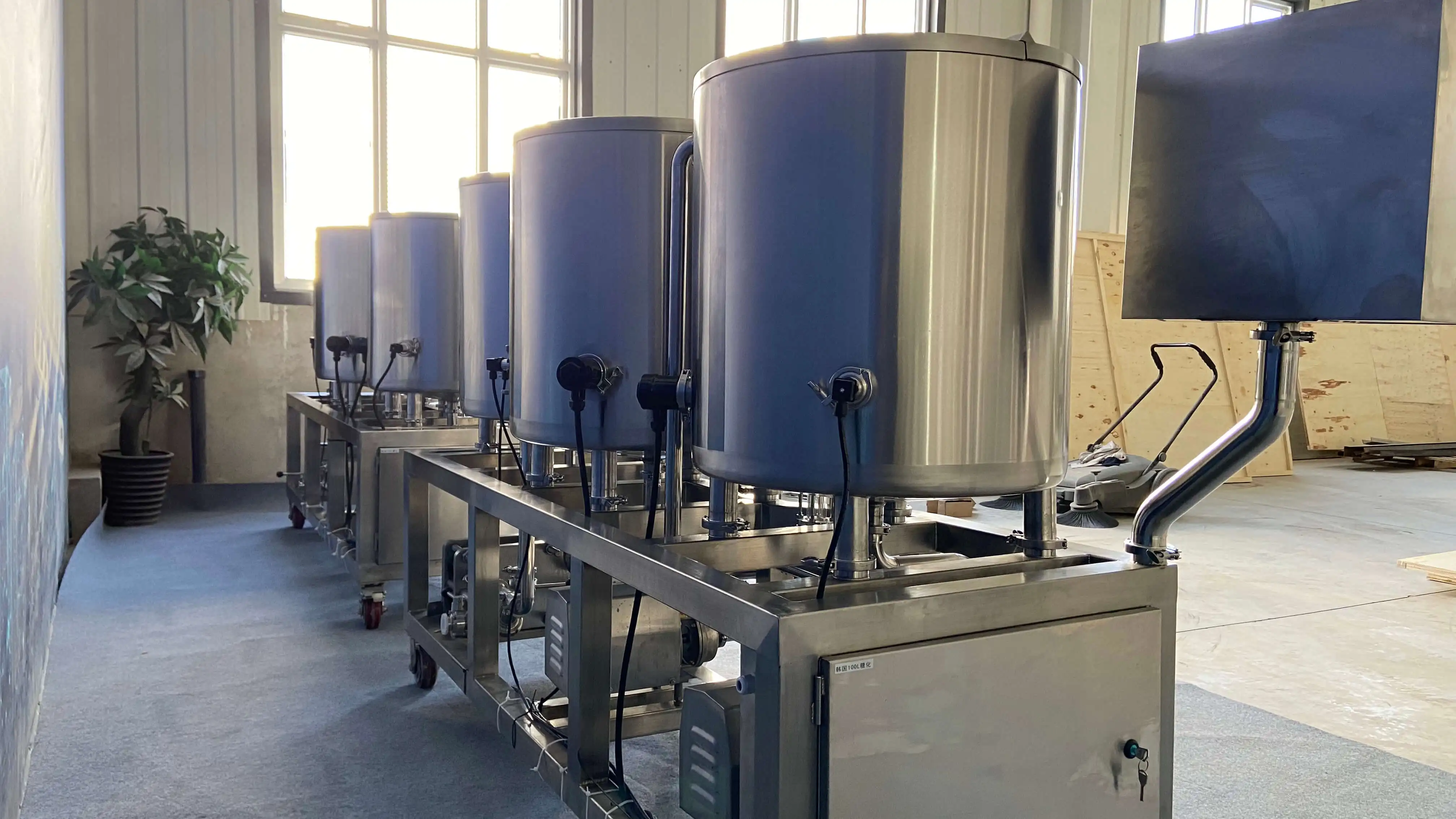 100L Craft Beer Machine for Microbrewery Automated Home Beer Brewing System