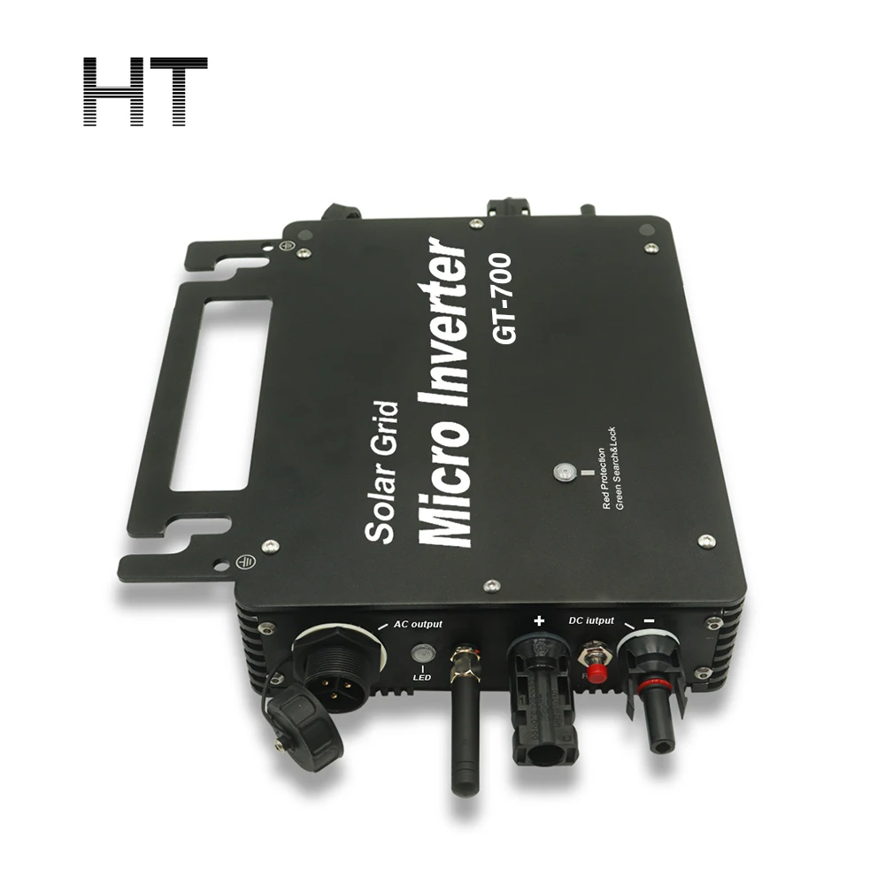 HT Mikro-Wechsel Richter, 700 Вт, Wi-Fi, водонепроницаемый IP66, солнечная панель, микроинвертор, микроинвертор, производитель с Rohs CE VDE IEC