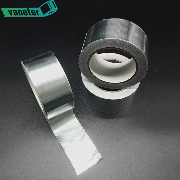 Heavy Duty Aluminum Foil Duct Tape, Metal Shielding Protection Adhesive Sealing Duct Tape for Metal Pipes, Air Vents