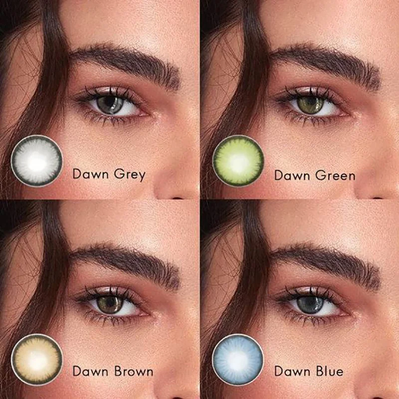 Liangguo Fresh Lady 2022 Dawn series wholesale lentes de contacto cosmetic coloured contact lenses
