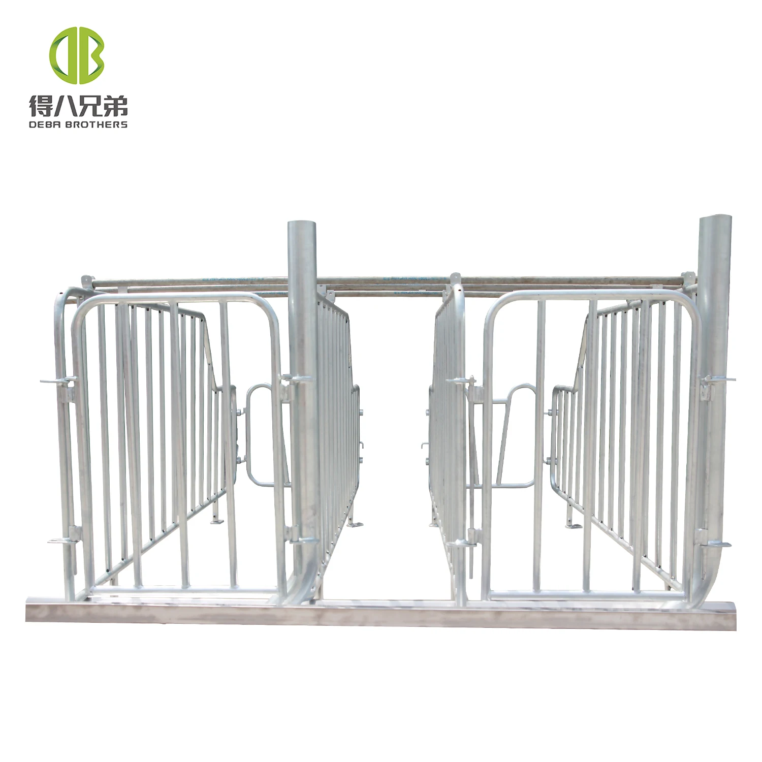 Hot Dip Galvanzie Pipe Pig Gestation Stall Good Quality For Pig Crate