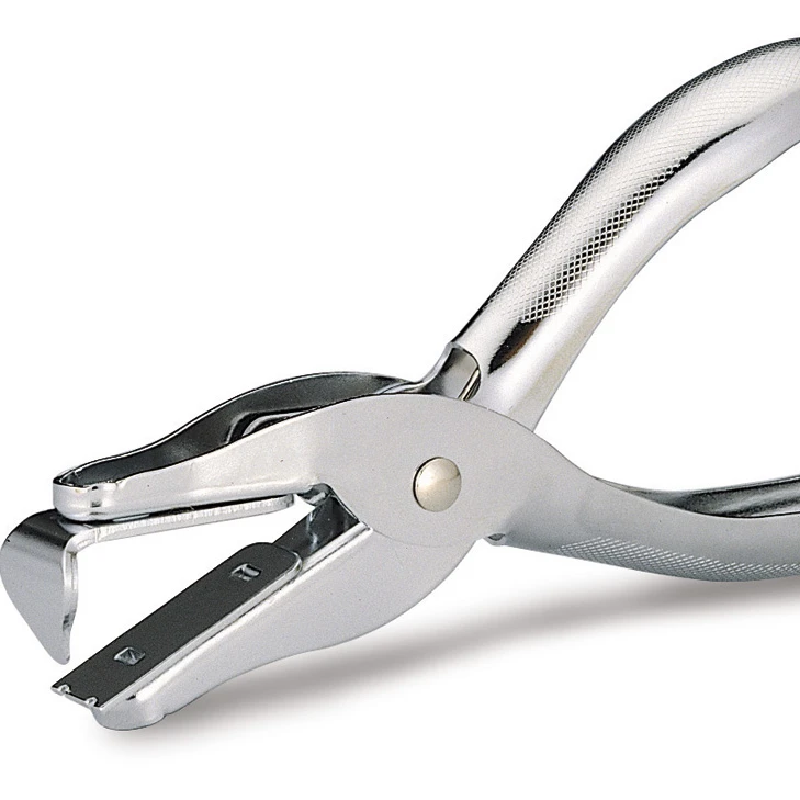 Высококачественные Ручные плоскогубцы хромированного серебряного цвета, сверхмощный инструмент для удаления степлера, используемый для степлера разного размера