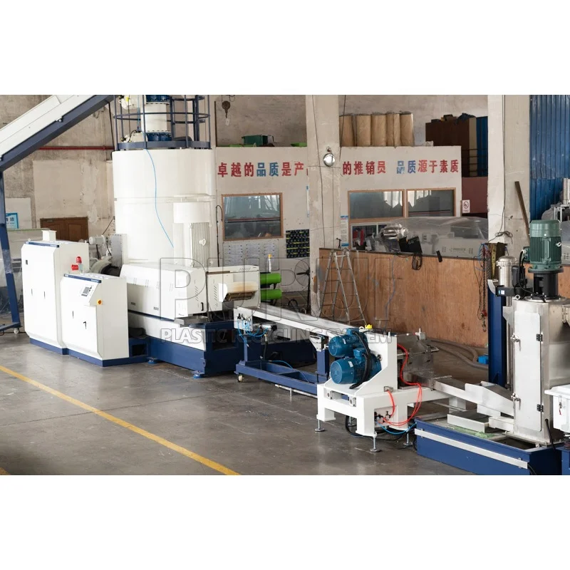 China machine manufacturer pet flakes recycling pelletizing machine plastic pelletizer pet granulators