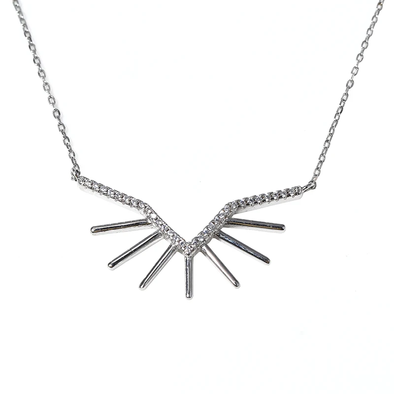 
Jewelry Fashion Series Charm Necklaces 925 Sterling Silver Cross The Chain Necklace 