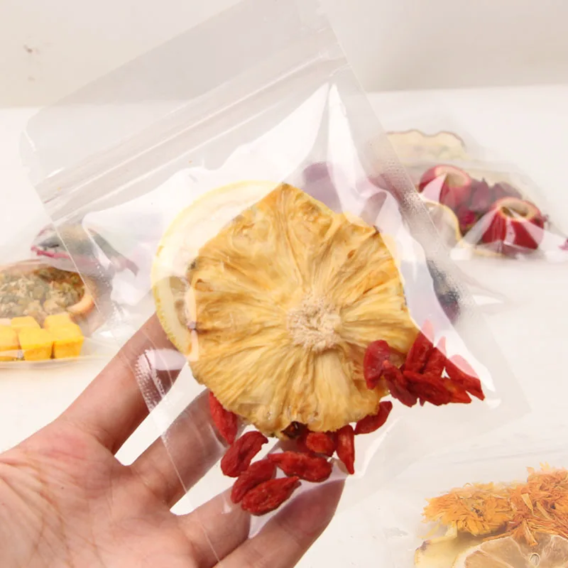 Dried fruit Packs Slimming Mixed Flavor Natural Herbal Dried Fruit Slice Sachet Lemon Orange Fruit Herbs Flower Tea Pouch