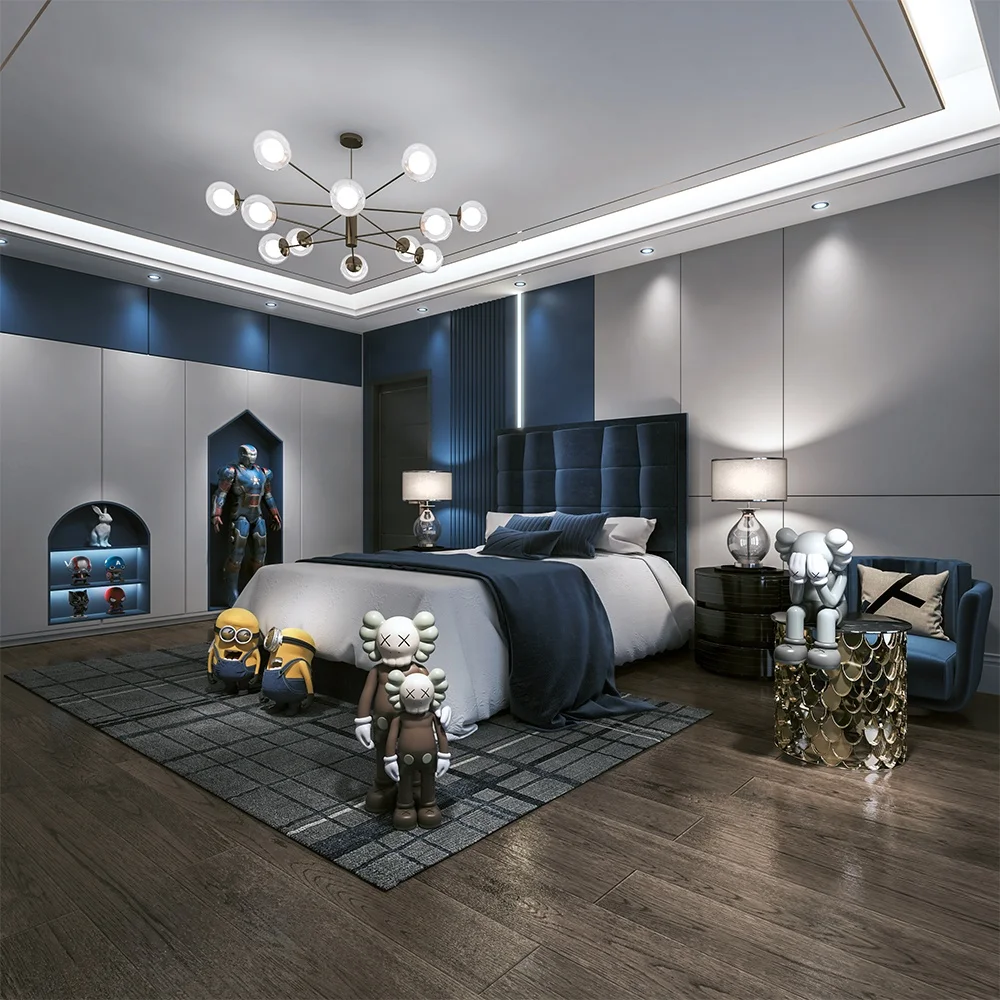 High Quality House Decoration Service Home Interior Design Professional Accept Customize Project Modern Home Interior 3D Design