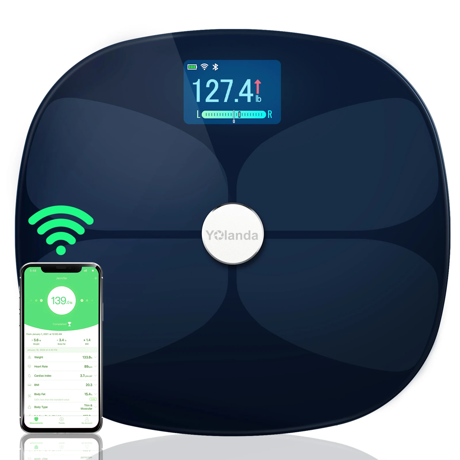 Умные электронные весы с Bluetooth
