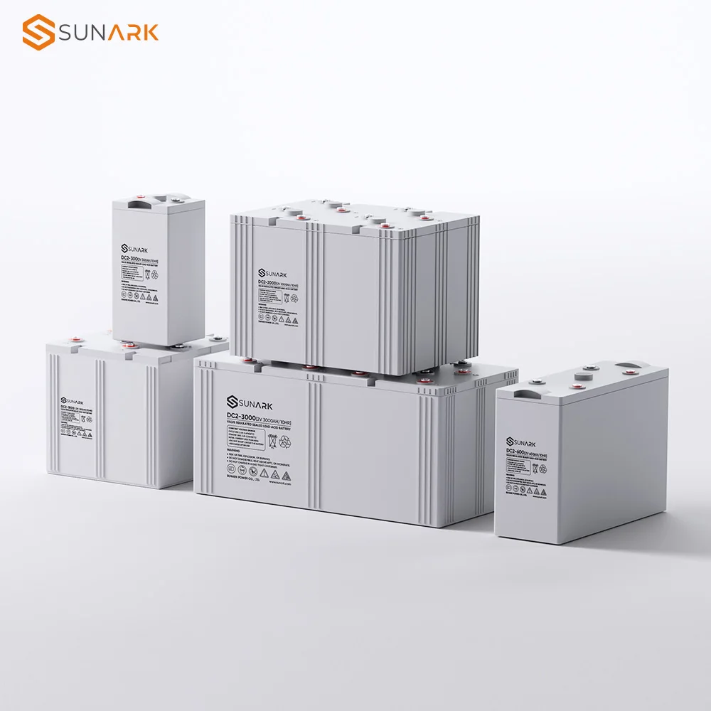 Free Shipping SunArk AGM 2V 3000 Amp Battery 2200Ah 1800Ah Deep Cycle Solar Battery