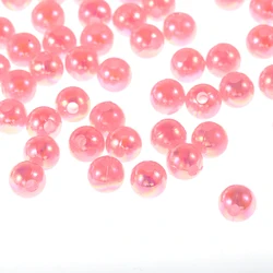 New Arrivals ABS Plastic Pearl 6mm 8mm 10mm Wholesale Loose Acrylic Beads with Hole