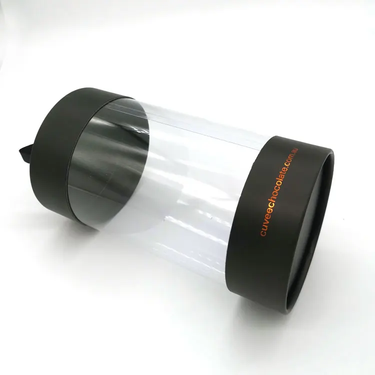 Art Paper OEM PET Cans With Logo Dried Fruits Packaging Tin Can Jar with ribbon Sealable Easy Open End