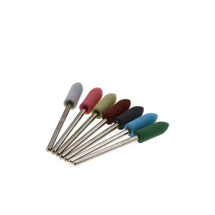 Professional Safety Fine Coarse Rotary Burr Cuticle Smooth Diamond Holder Nail Drill Bits For Nails Drill Bits